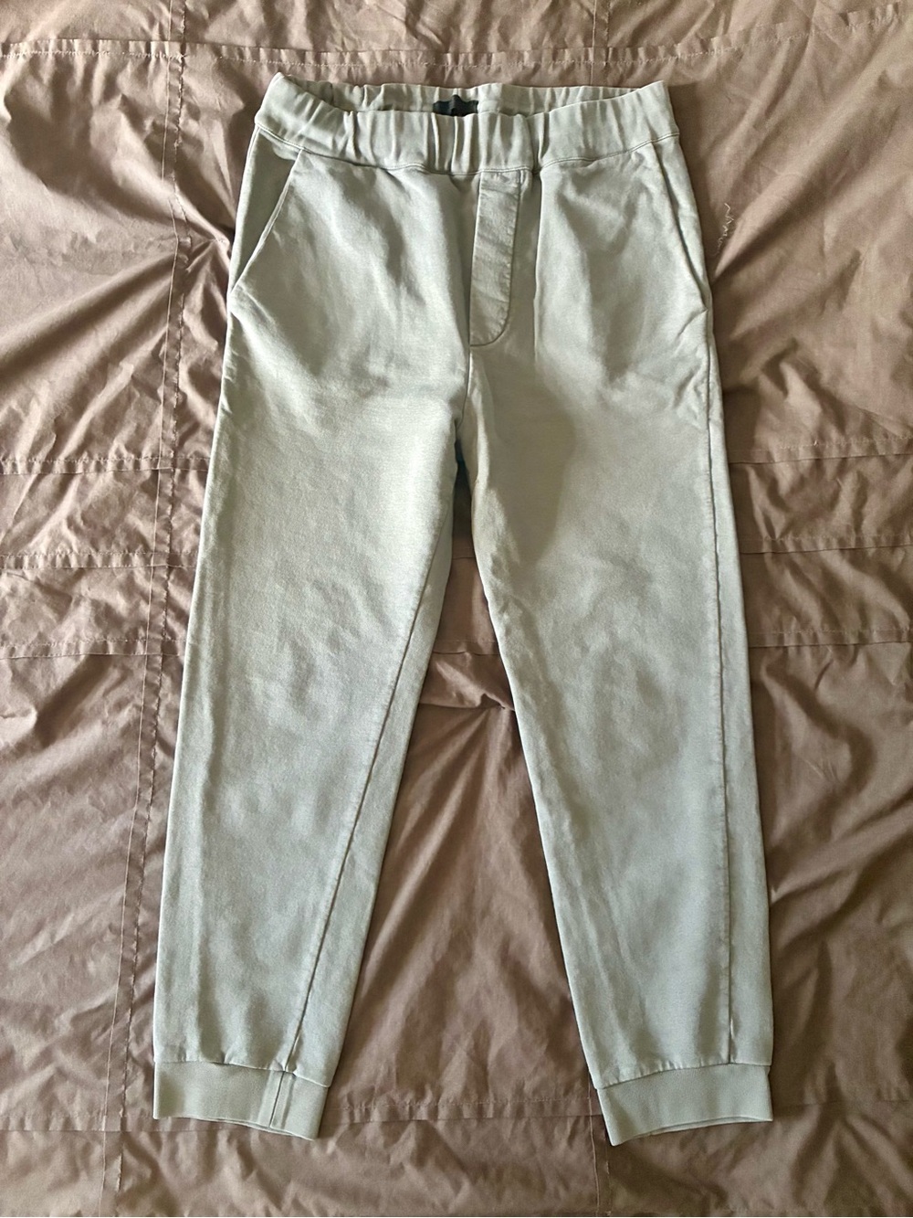 Prada Re-Nylon Pocket Gray Sweatpants Joggers